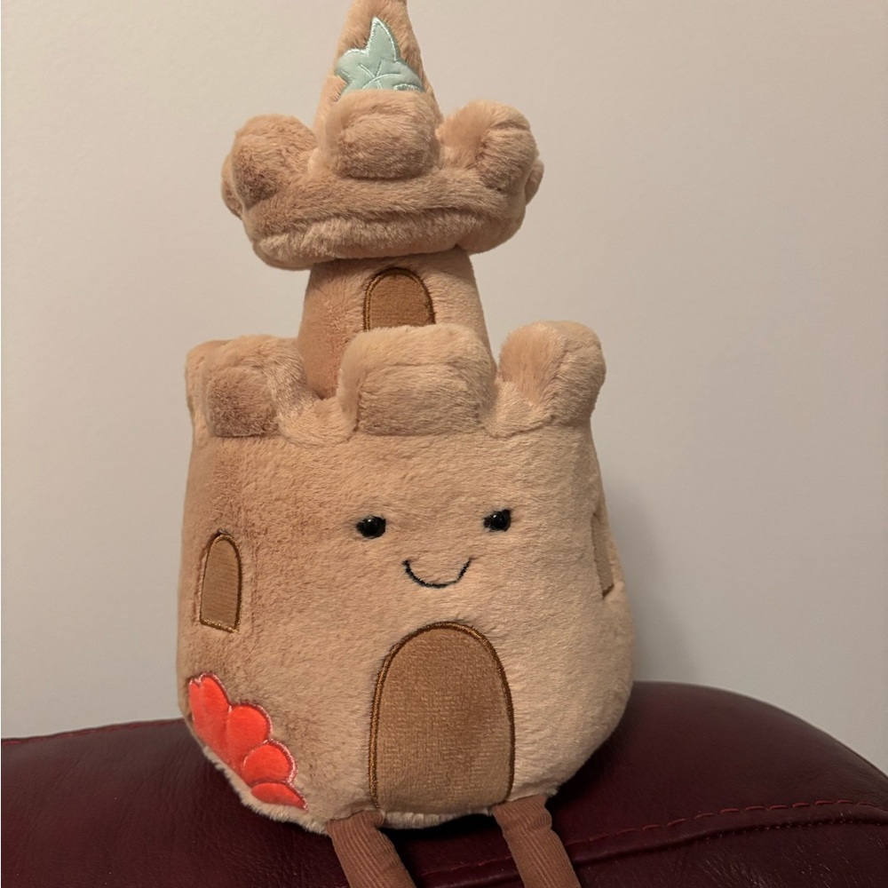 Jellycat Amuseables Sandcastle HARD TO FIND BNWT